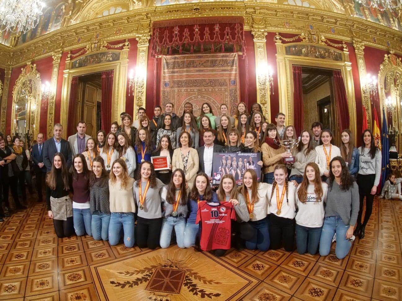 Reconocimiento campeonas navarras